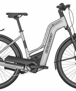 Bergamont E-Horizon Premium SUV Amsterdam 28" Vélo électrique Chrome Argent Mod. 2022