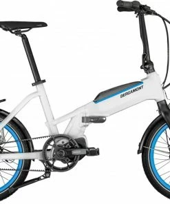 Bergamont Paul-E EQ Expert 20" E- Vélo Vélo Pliable Gr. Unique Blanc/cyan Mod. 2022