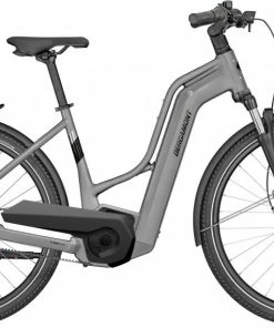 Bergamont E-Horizon N5e FH Belt Amsterdam Titane Argent Mod. 2023