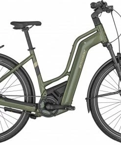 Bergamont E-Horizon Premium Pro Belt Amsterdam Kaki Vert Mod. 2023