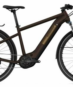 GHOST BIKES Ghost E-Square Trekking Advanced 27.5" Vélo De Trekking électrique Darkchoco/metbrown Mod. 2021