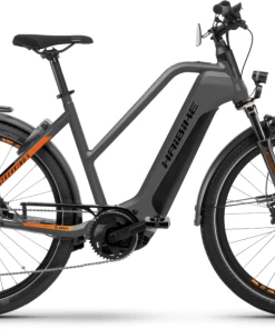 Haibike Trekking S 10 Mid Titane/lava Mat Mod. 2023