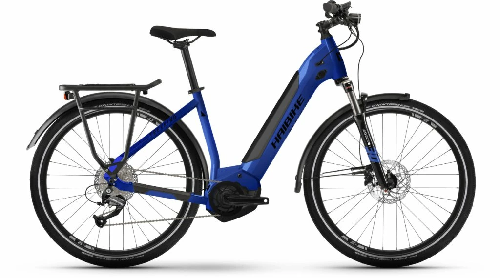 Haibike Trekking 4 Low Mat Bleu/noir Mod. 2023 3 Haibike Trekking 4 Low Mat Bleu/noir Mod. 2023