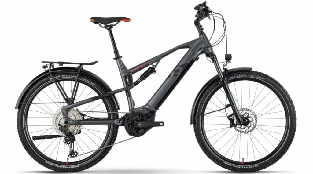 R-raymon R Raymon CrossRay FS E 6.0 27.5" Vélo électrique Gr. L Anthracite Métallique/noir/bright Rouge Mod. 2022 3 R-raymon R Raymon CrossRay FS E 6.0 27.5" Vélo électrique Gr. L Anthracite Métallique/noir/bright Rouge Mod. 2022