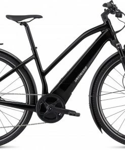 Specialized Turbo Vado 5.0 Step-Through 28" Vélo De Trekking électrique Femmes, Gr. XL Noir/noir/liquid Argent Mod. 2021