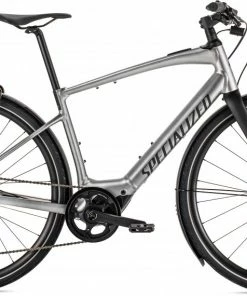 Specialized Turbo Vado SL 5.0 Gr. L Brushed Aluminium/noir Reflective Mod. 2023 - CUSTOM Vélo
