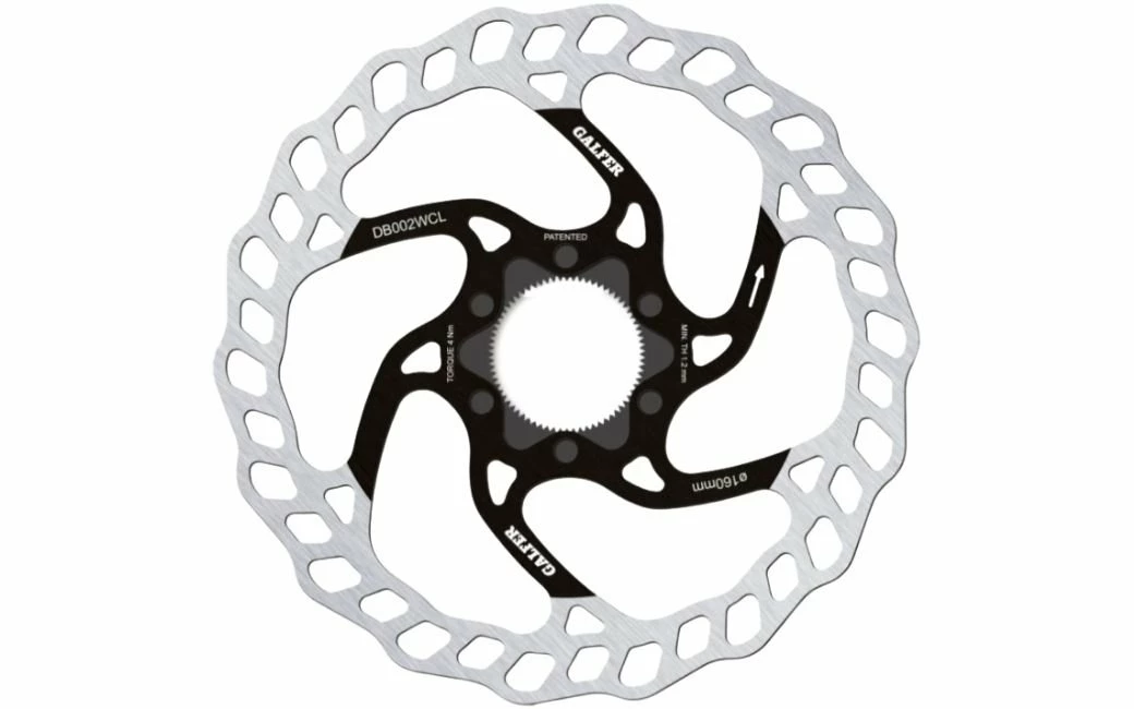 Disque De Frein VTT Galfer Wave 160mm - CenterLock 3 Disque De Frein VTT Galfer Wave 160mm - CenterLock