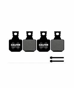 Plaquettes De Frein Galfer Noires Compatibles Magura MT5 MT7