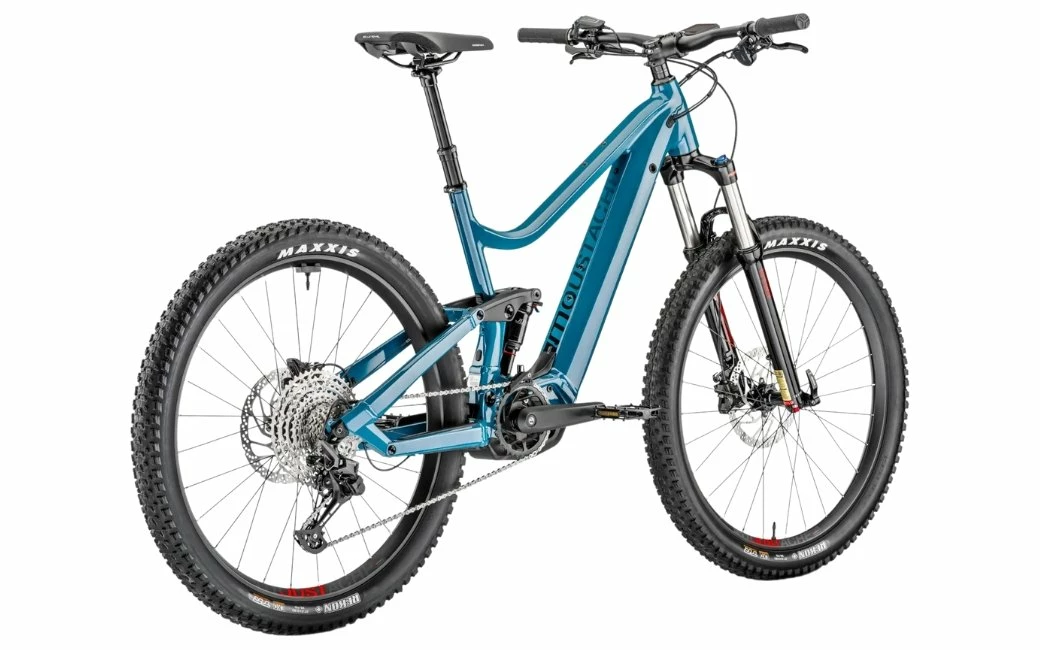 Moustache Bikes VTT électrique Moustache Samedi 27 Wide 3 Bleu - 2023 3 Moustache Bikes VTT électrique Moustache Samedi 27 Wide 3 Bleu - 2023 – Image 2